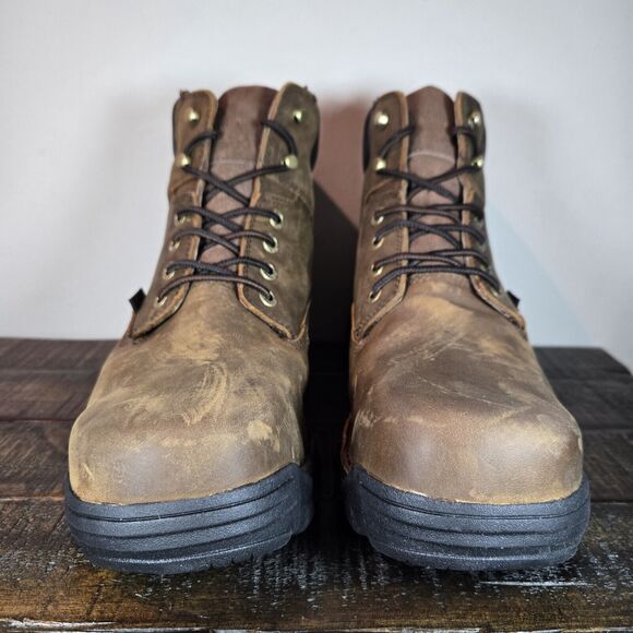 Wolverine Durbin 6" Mens 14 Work Boots Waterproof Steel Toe EH Rated Skid Proof - Picture 3 of 12